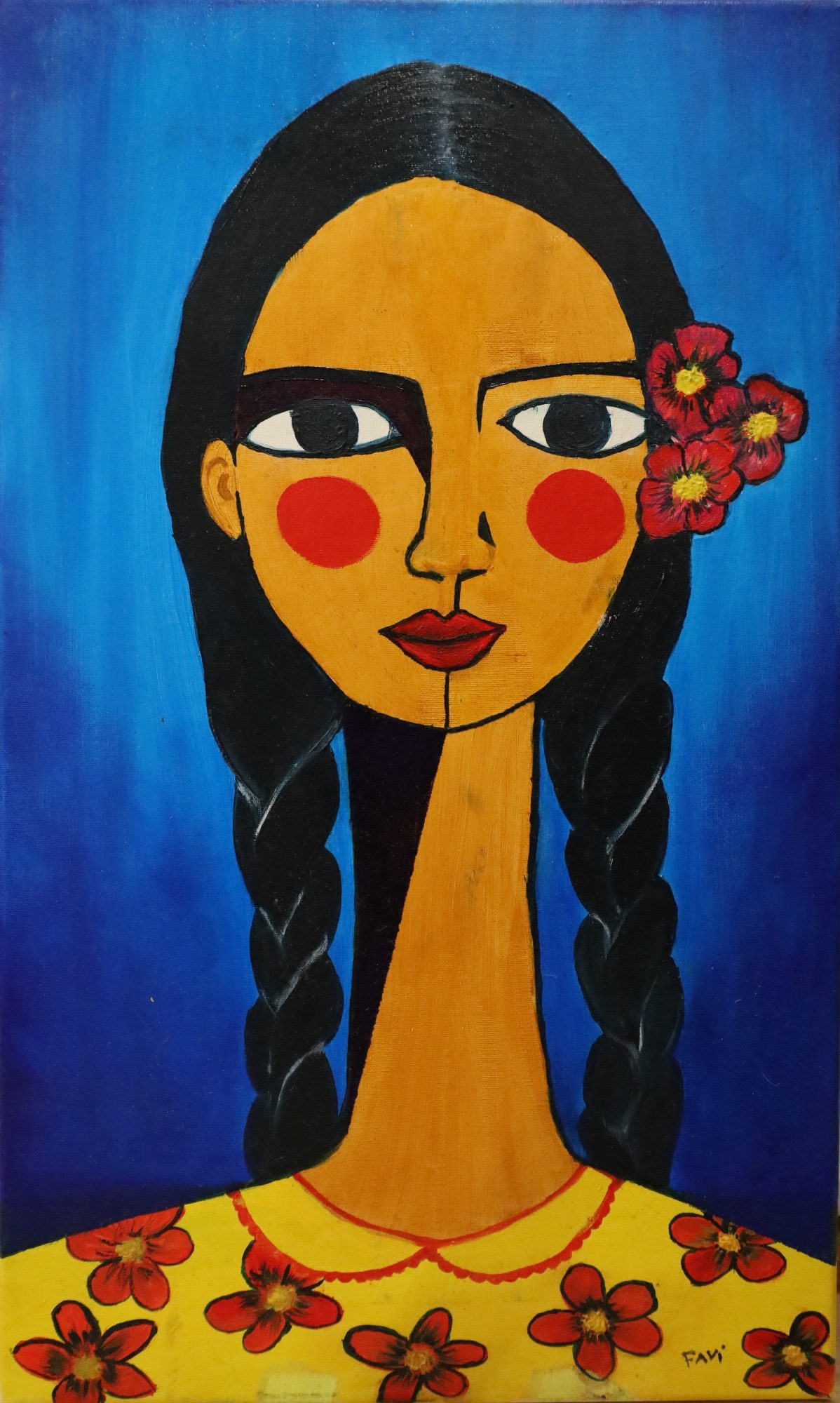 Mädchen aus Tarija